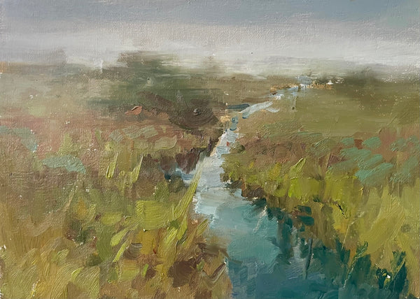 Misty Morning Marsh on Tybee Island" by Allison Doke