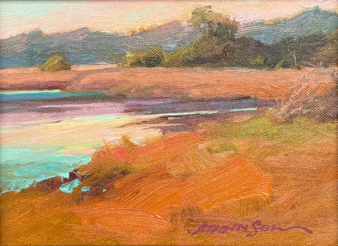 "Whitemarsh Morning Glow" by Lori Keith Robinson