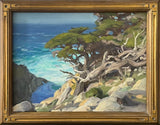 "Point Lobos Cliffside" by Trijsten Leach