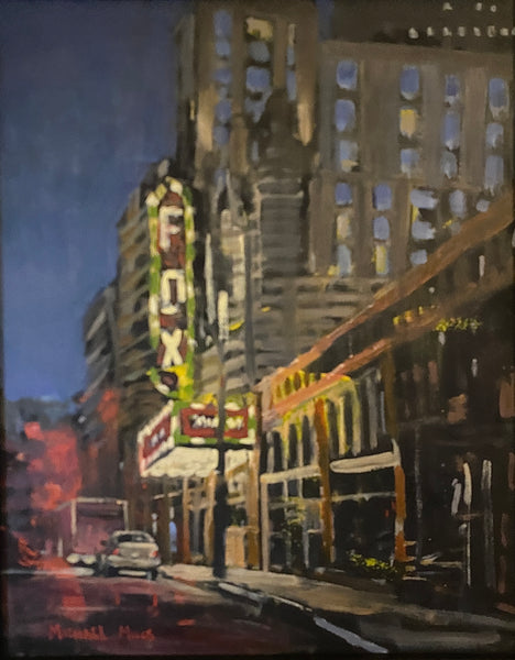 "Fox Night Out" by Michael Mills