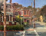 "Colorful houses/victorian district" by John Guernsey