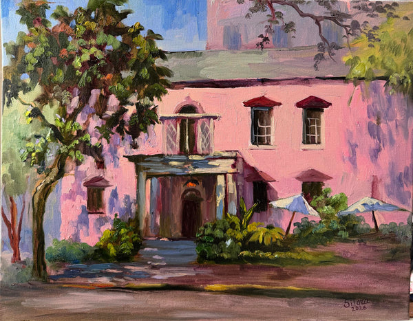 ""The Olde Pink House"" by Sitorabonu Musulmankulova