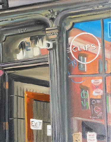 "Eclipse During the Late Afternoon" by Adrienne Berkland