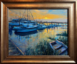 "Resting Boats, Tybee" by Glery Becerra