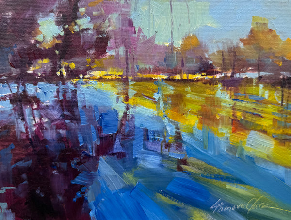 "By the Lake" by Lyudmila Tomova Clark