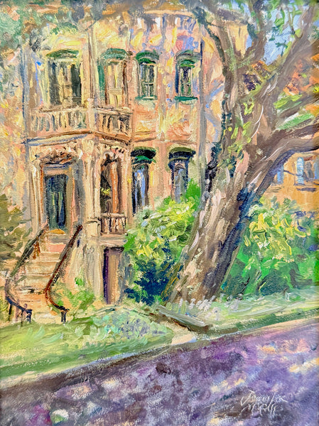 "Dappled Light on Jones Street" by Jennifer McCall