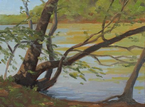 "Study for Reaching For The River" by Eileen Eder