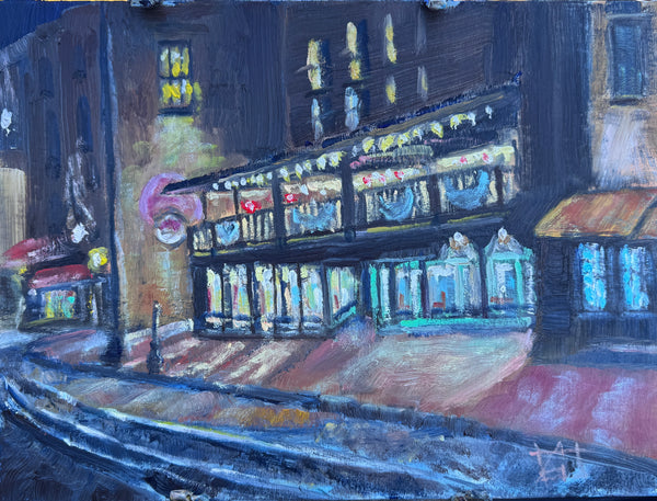 "Spilling Onto Riverstreet" by Lamar Gilstrap