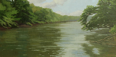 "Reflections On A Silver Current" by Eileen Eder