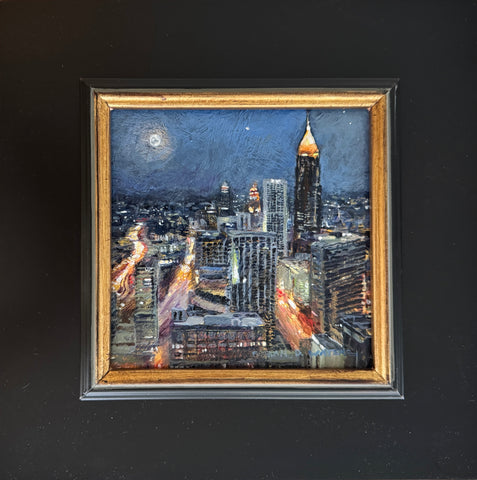 "Exploring Atlanta by Night; From the Weston Hotel" by Susan D. Waters