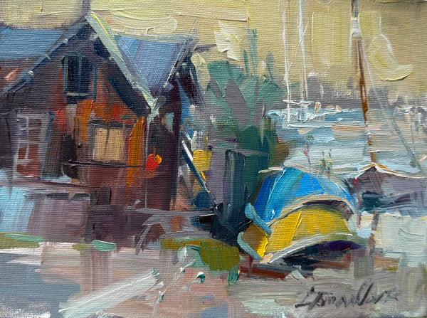 "The Old Shed" by Lyudmila Tomova Clark