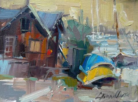 "The Old Shed" by Lyudmila Tomova Clark