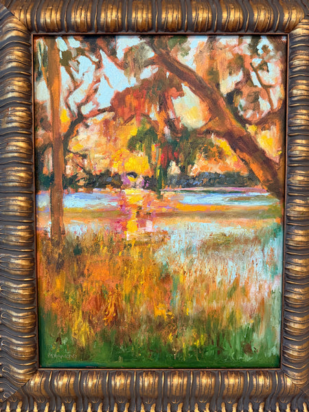 "Chaos at Sunset, Moon River" by Mimi Diamond