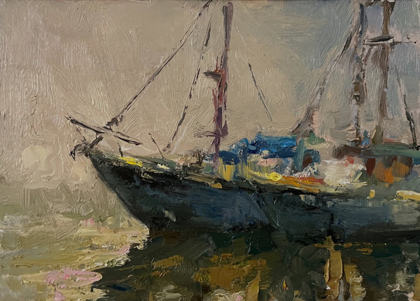 "Twilight Mooring" by Allison Doke