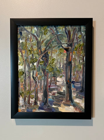 "Through the Trees, Lake Lanier" by Nancy Livengood