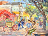 "Savannah City Market Morning" by Jennifer McCall