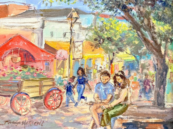 "Savannah City Market Morning" by Jennifer McCall