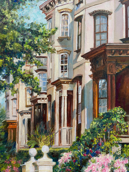 "Savannah Row Houses, Charlton Street" by Mimi Diamond