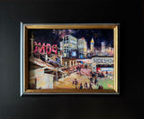 "Atlanta by Night; A-Top Ponce City Market" by Susan D. Waters