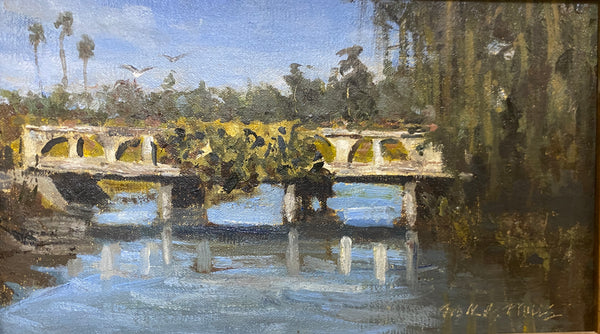 "Salt Water Creek Bridge" by Michael Dean Mills