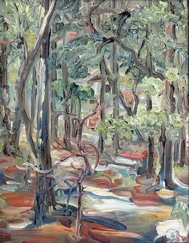 "Summer Light Through the Trees, Lake Lanier" by Nancy Livengood