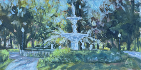 "Forsyth Fountain" by Lamar Gilstrap