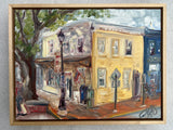 "Savannah City Market - Yellow & Blue" by Nancy Livengood