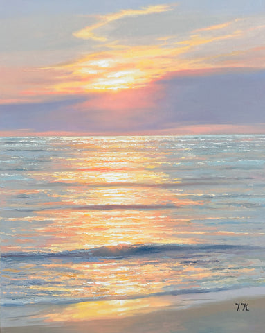 "Sparkling Ocean" by Julia Kamenskikh