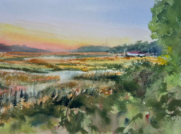 "Marsh at Moon River" by Kathy Rennell Forbes