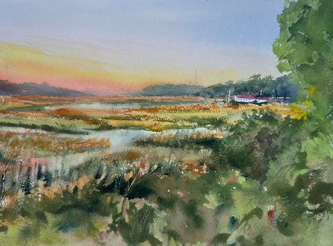 "Marsh at Moon River" by Kathy Rennell Forbes