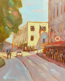 "River Street Glow" by June Klement
