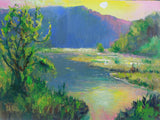 "Bull Sluice Sunrise" by Ed Cahill