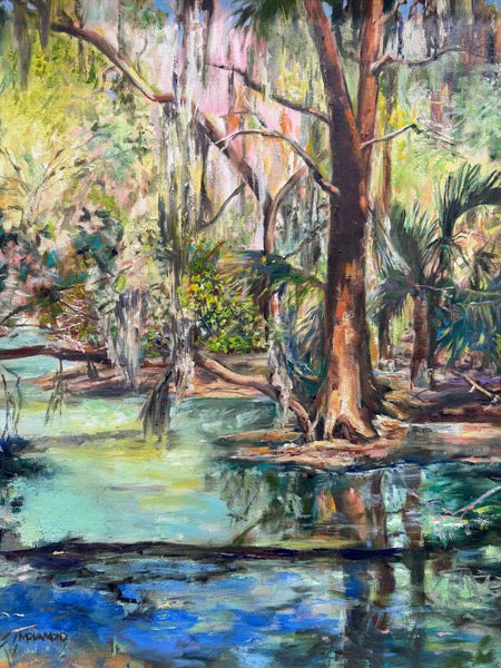 "Savannah Swamp, Wormsloe" by Mimi Diamond