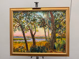 "Sunset Begins, Adams Creek" by Mimi Diamond