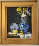 "Blue & White arrangement" by Ed Cahill