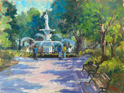 "Forsyth Park" by Keith Burgess